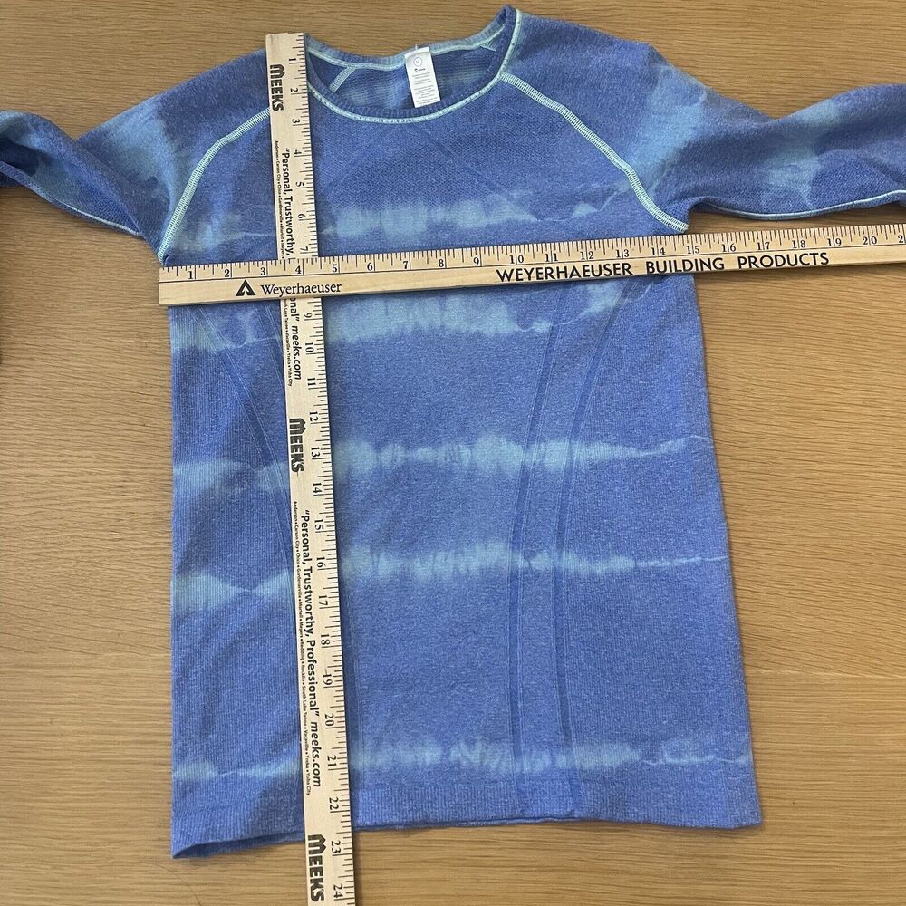 Girl's Ivivva Lululemon Size 14 Fly Tech Long Sleeve Shirt - Picture 4 of 5